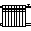 Water heater line icon